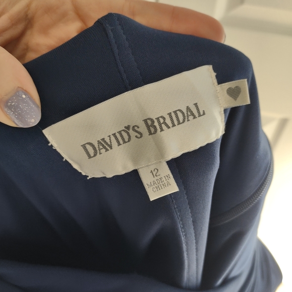 David's Bridal Bridesmaid Dress - Picture 5 of 6